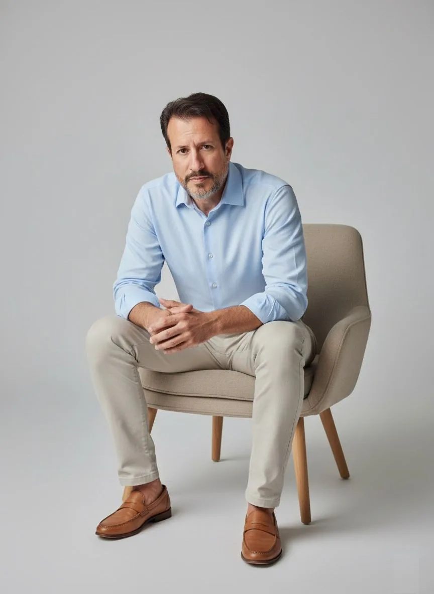 Retrato de Pedro Telles, terapeuta Shingyo